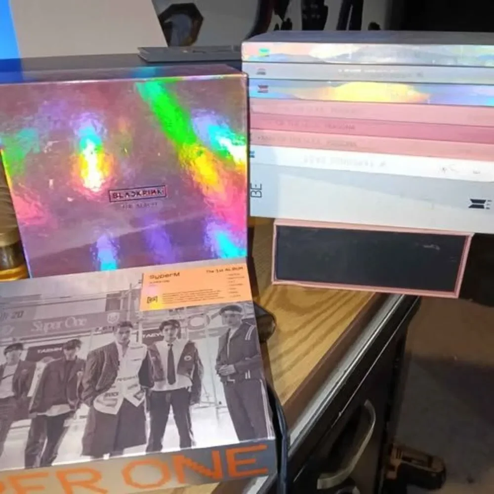BTS, BLACKPINK, and SuperM K-Pop Album Collection